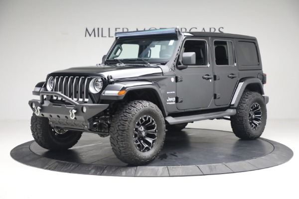 Used 2020 Jeep Wrangler Unlimited Sahara for sale Sold at McLaren Greenwich in Greenwich CT 06830 2