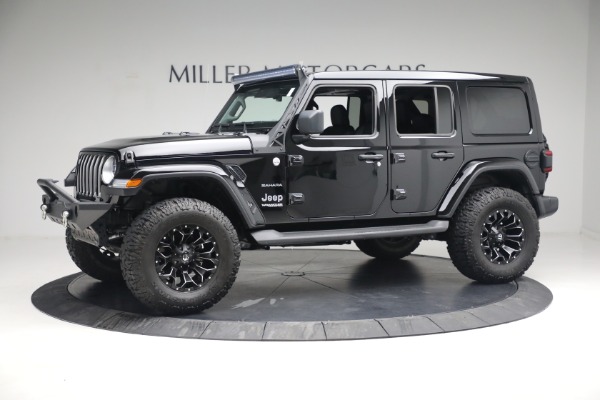 Used 2020 Jeep Wrangler Unlimited Sahara for sale Sold at McLaren Greenwich in Greenwich CT 06830 3