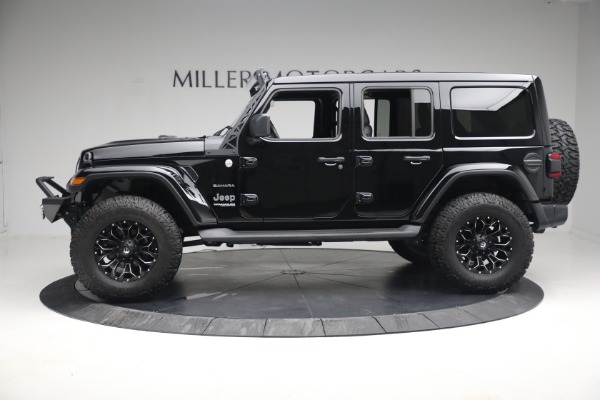 Used 2020 Jeep Wrangler Unlimited Sahara for sale Sold at McLaren Greenwich in Greenwich CT 06830 4