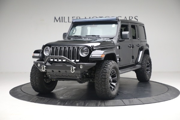 Used 2020 Jeep Wrangler Unlimited Sahara for sale Sold at McLaren Greenwich in Greenwich CT 06830 1