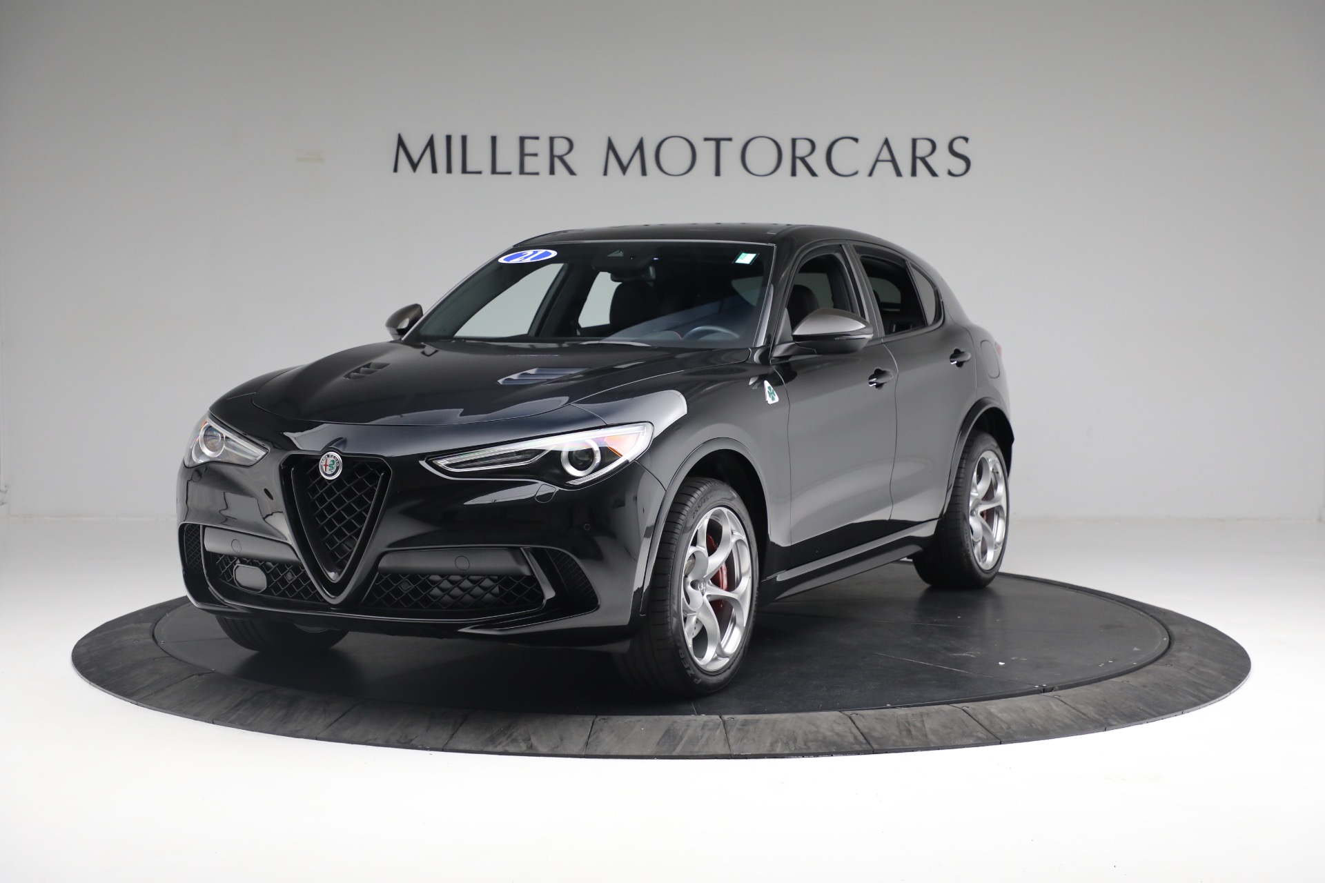 Used 2021 Alfa Romeo Stelvio Quadrifoglio for sale Sold at McLaren Greenwich in Greenwich CT 06830 1