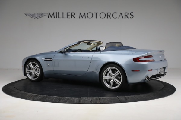 Used 2009 Aston Martin V8 Vantage Roadster for sale Call for price at McLaren Greenwich in Greenwich CT 06830 3