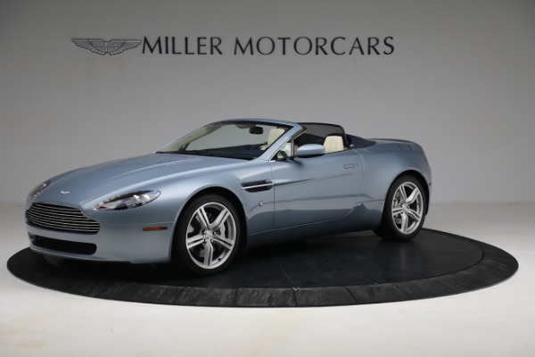 Used 2009 Aston Martin V8 Vantage Roadster for sale Sold at McLaren Greenwich in Greenwich CT 06830 1