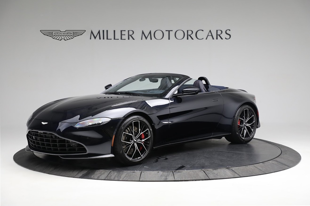 Used 2021 Aston Martin Vantage Roadster for sale Sold at McLaren Greenwich in Greenwich CT 06830 1