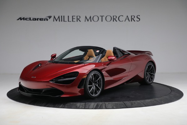 New 2022 McLaren 720S Spider for sale $382,090 at McLaren Greenwich in Greenwich CT 06830 1