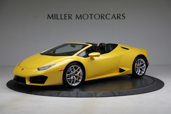Used 2017 Lamborghini Huracan LP 580-2 Spyder for sale Sold at McLaren Greenwich in Greenwich CT 06830 2