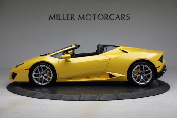 Used 2017 Lamborghini Huracan LP 580-2 Spyder for sale Sold at McLaren Greenwich in Greenwich CT 06830 3