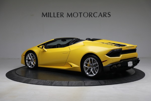 Used 2017 Lamborghini Huracan LP 580-2 Spyder for sale Sold at McLaren Greenwich in Greenwich CT 06830 4