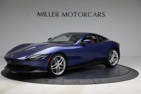 Used 2021 Ferrari Roma for sale Sold at McLaren Greenwich in Greenwich CT 06830 2