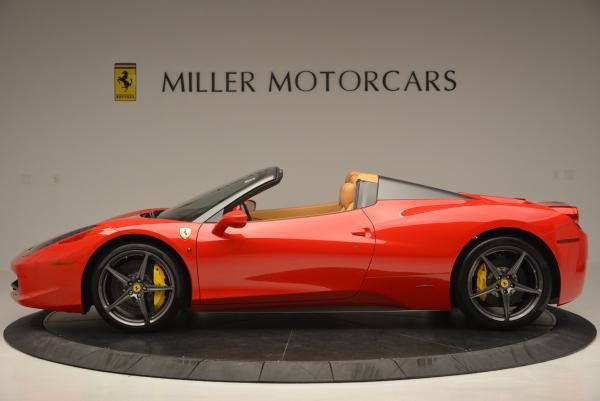 Used 2013 Ferrari 458 Spider for sale Sold at McLaren Greenwich in Greenwich CT 06830 3