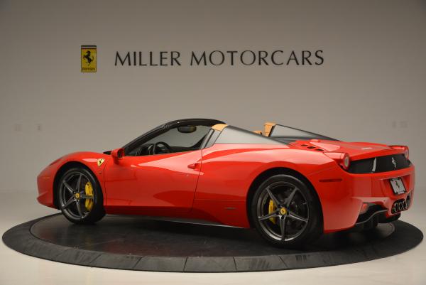 Used 2013 Ferrari 458 Spider for sale Sold at McLaren Greenwich in Greenwich CT 06830 4