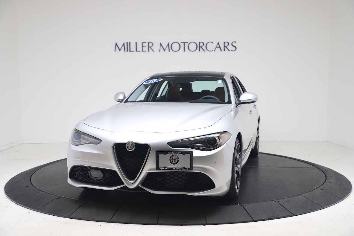 Used 2018 Alfa Romeo Giulia Ti Sport for sale Sold at McLaren Greenwich in Greenwich CT 06830 1