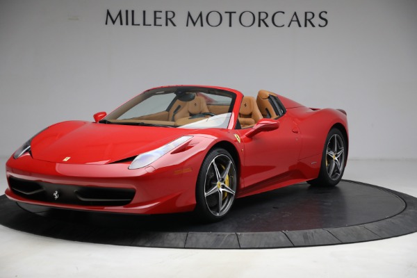 Used 2013 Ferrari 458 Spider for sale Sold at McLaren Greenwich in Greenwich CT 06830 2