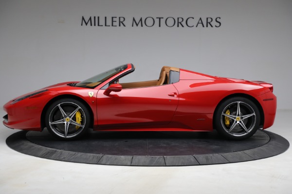 Used 2013 Ferrari 458 Spider for sale Sold at McLaren Greenwich in Greenwich CT 06830 4