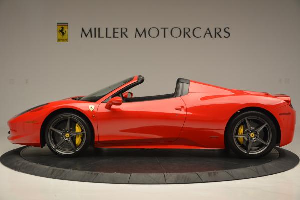 Used 2015 Ferrari 458 Spider for sale Sold at McLaren Greenwich in Greenwich CT 06830 3