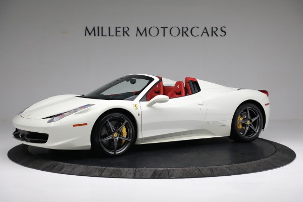 Used 2012 Ferrari 458 Spider for sale Sold at McLaren Greenwich in Greenwich CT 06830 2