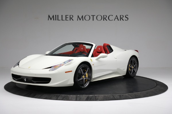 Used 2012 Ferrari 458 Spider for sale Sold at McLaren Greenwich in Greenwich CT 06830 1