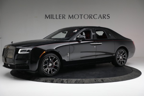 Used 2022 Rolls-Royce Black Badge Ghost for sale Sold at McLaren Greenwich in Greenwich CT 06830 3
