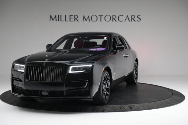 Used 2022 Rolls-Royce Black Badge Ghost for sale $365,900 at McLaren Greenwich in Greenwich CT 06830 1