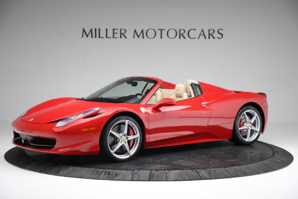 Used 2014 Ferrari 458 Spider for sale Sold at McLaren Greenwich in Greenwich CT 06830 2