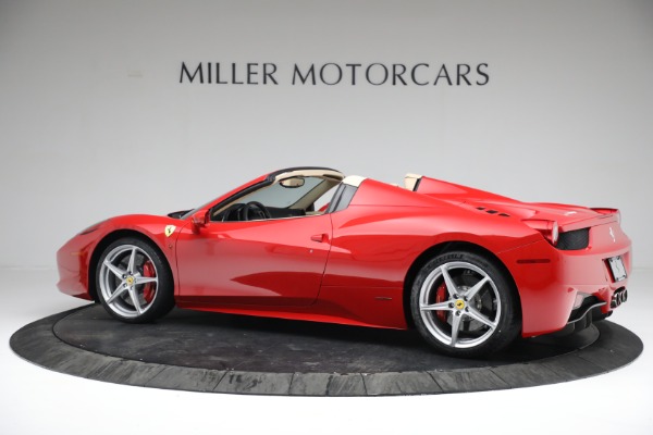 Used 2014 Ferrari 458 Spider for sale Sold at McLaren Greenwich in Greenwich CT 06830 4