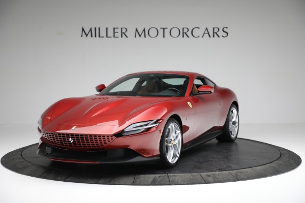 Used 2021 Ferrari Roma for sale Sold at McLaren Greenwich in Greenwich CT 06830 1