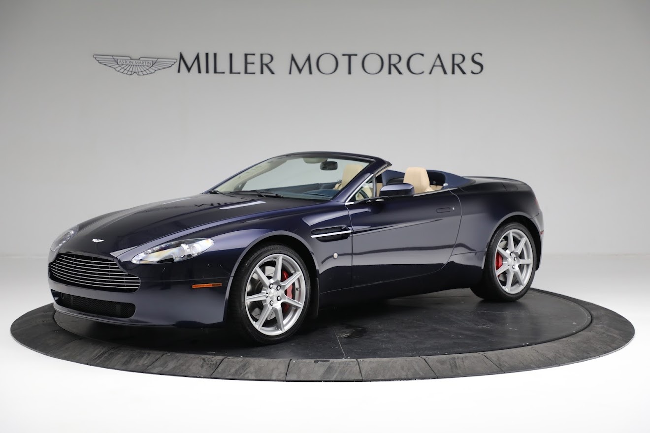 Used 2007 Aston Martin V8 Vantage Roadster for sale Sold at McLaren Greenwich in Greenwich CT 06830 1