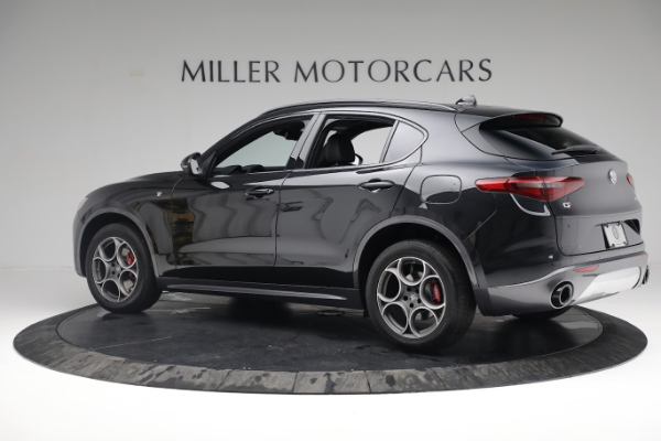 New 2022 Alfa Romeo Stelvio Ti for sale $56,975 at McLaren Greenwich in Greenwich CT 06830 4