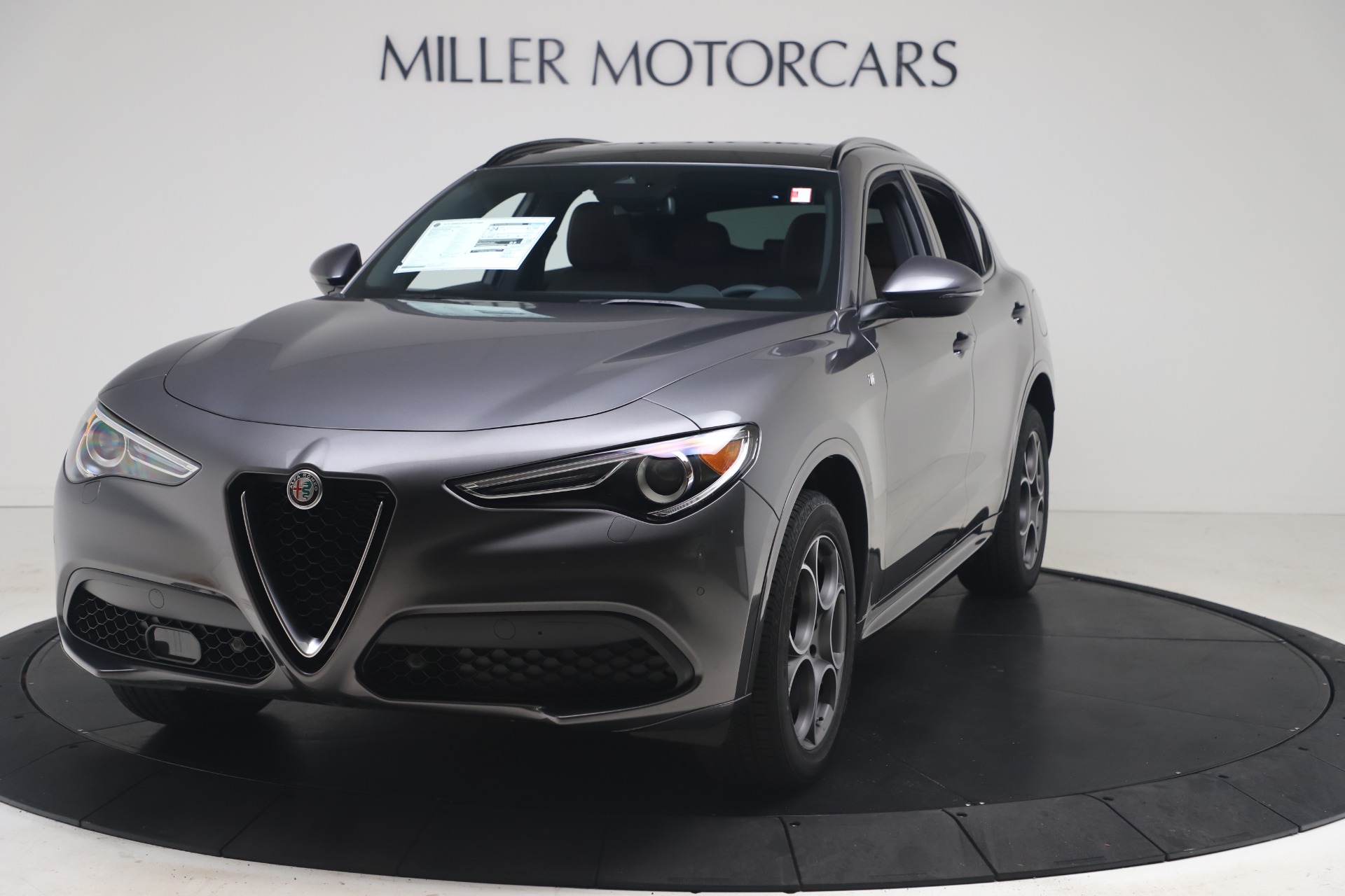 New 2022 Alfa Romeo Stelvio Ti for sale Sold at McLaren Greenwich in Greenwich CT 06830 1