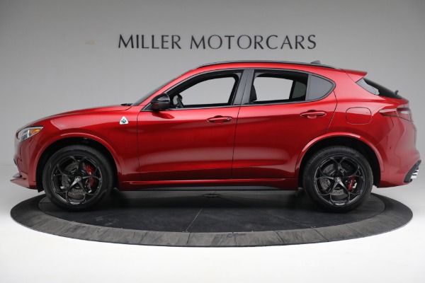 New 2022 Alfa Romeo Stelvio Quadrifoglio for sale $82,040 at McLaren Greenwich in Greenwich CT 06830 3