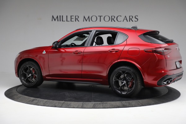 New 2022 Alfa Romeo Stelvio Quadrifoglio for sale $82,040 at McLaren Greenwich in Greenwich CT 06830 4