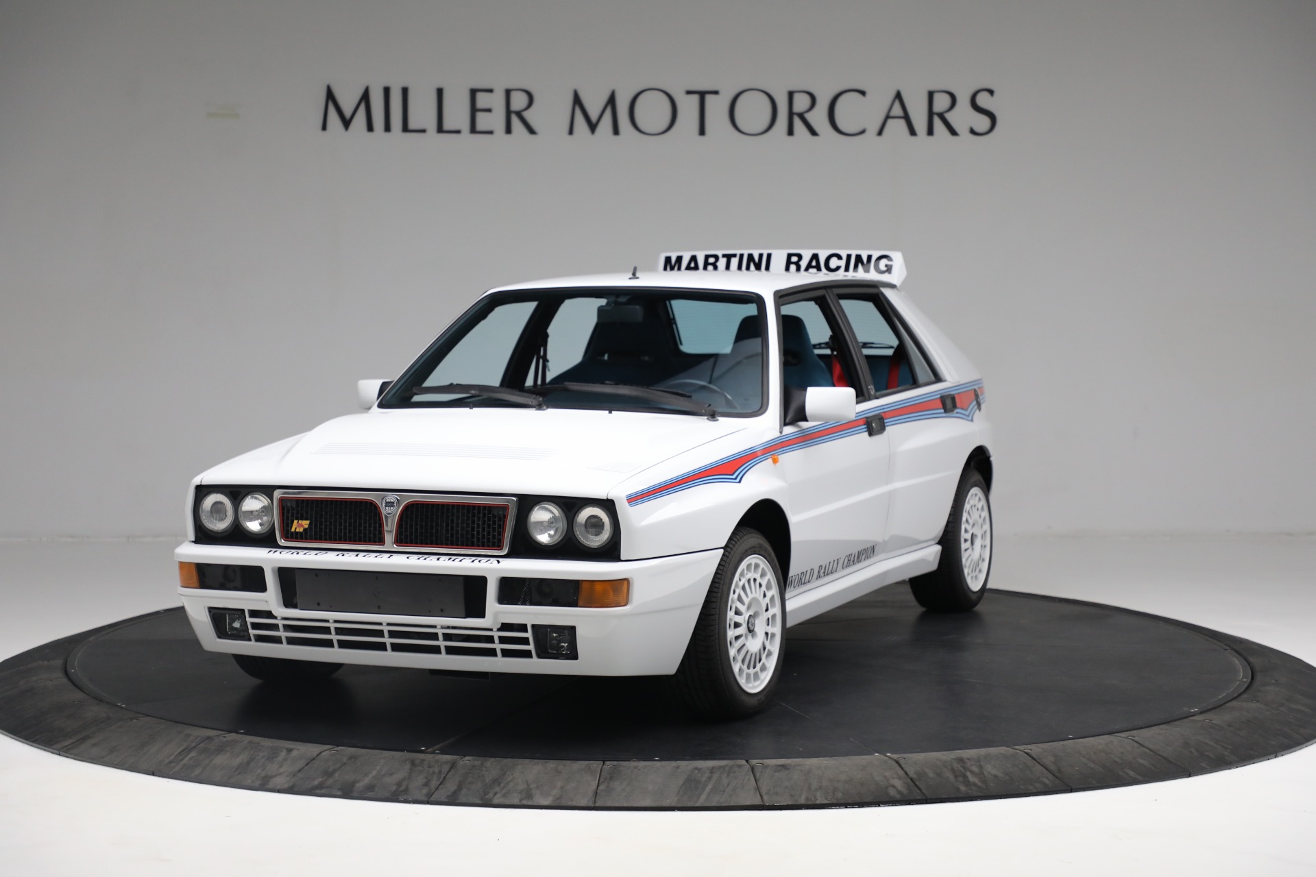 Used 1992 Lancia Delta Integrale Evo 1 Martini 6 Edition for sale Sold at McLaren Greenwich in Greenwich CT 06830 1