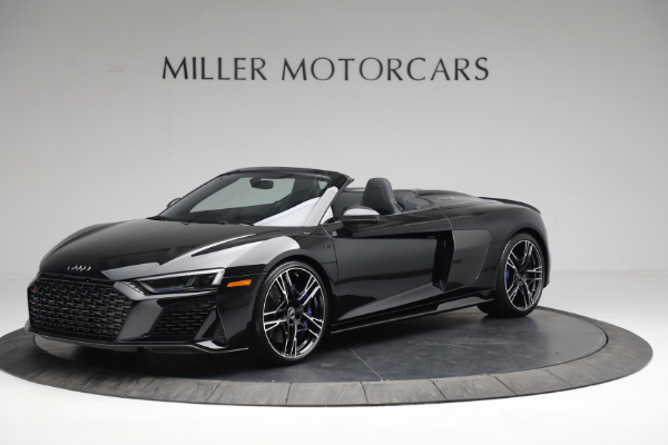 Used 2022 Audi R8 5.2 quattro V10 perform. Spyder for sale Call for price at McLaren Greenwich in Greenwich CT 06830 2