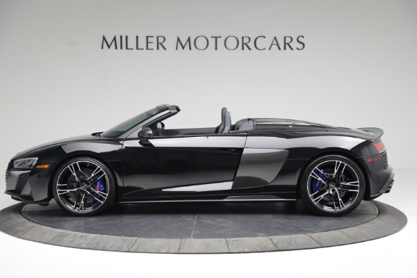 Used 2022 Audi R8 5.2 quattro V10 perform. Spyder for sale Call for price at McLaren Greenwich in Greenwich CT 06830 3