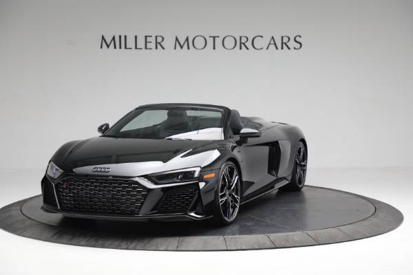 Used 2022 Audi R8 5.2 quattro V10 perform. Spyder for sale Call for price at McLaren Greenwich in Greenwich CT 06830 1