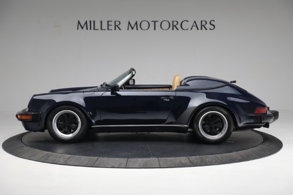 Used 1989 Porsche 911 Carrera Speedster for sale Sold at McLaren Greenwich in Greenwich CT 06830 3