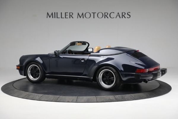 Used 1989 Porsche 911 Carrera Speedster for sale Sold at McLaren Greenwich in Greenwich CT 06830 4