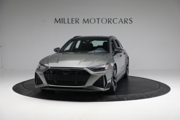 Used 2021 Audi RS 6 Avant 4.0T quattro Avant for sale $139,900 at McLaren Greenwich in Greenwich CT 06830 1