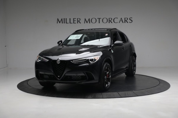New 2022 Alfa Romeo Stelvio Quadrifoglio for sale $90,400 at McLaren Greenwich in Greenwich CT 06830 2