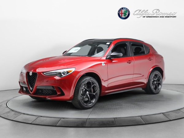 New 2023 Alfa Romeo Stelvio Quadrifoglio for sale $80,900 at McLaren Greenwich in Greenwich CT 06830 2