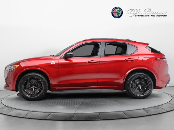 New 2023 Alfa Romeo Stelvio Quadrifoglio for sale $80,900 at McLaren Greenwich in Greenwich CT 06830 3