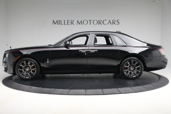 Used 2022 Rolls-Royce Black Badge Ghost for sale Sold at McLaren Greenwich in Greenwich CT 06830 3