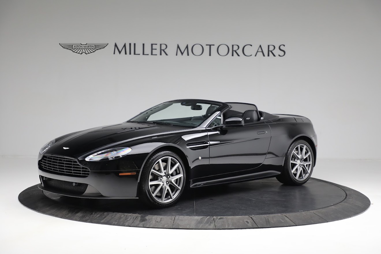 Used 2015 Aston Martin V8 Vantage GT Roadster for sale Sold at McLaren Greenwich in Greenwich CT 06830 1