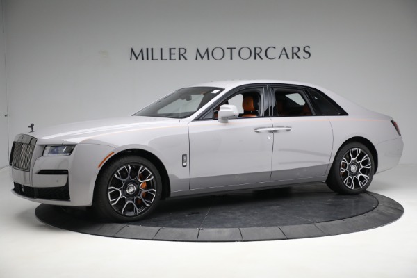New 2023 Rolls-Royce Black Badge Ghost for sale $437,625 at McLaren Greenwich in Greenwich CT 06830 3