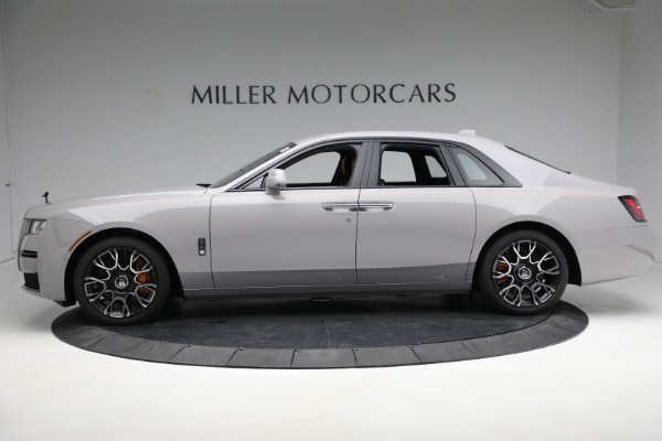 New 2023 Rolls-Royce Black Badge Ghost for sale $437,625 at McLaren Greenwich in Greenwich CT 06830 4