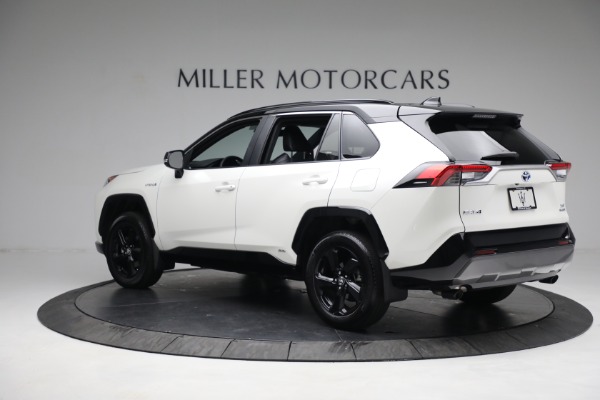 Used 2021 Toyota RAV4 Hybrid XSE for sale Sold at McLaren Greenwich in Greenwich CT 06830 4