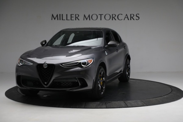 Used 2021 Alfa Romeo Stelvio Quadrifoglio for sale Sold at McLaren Greenwich in Greenwich CT 06830 1