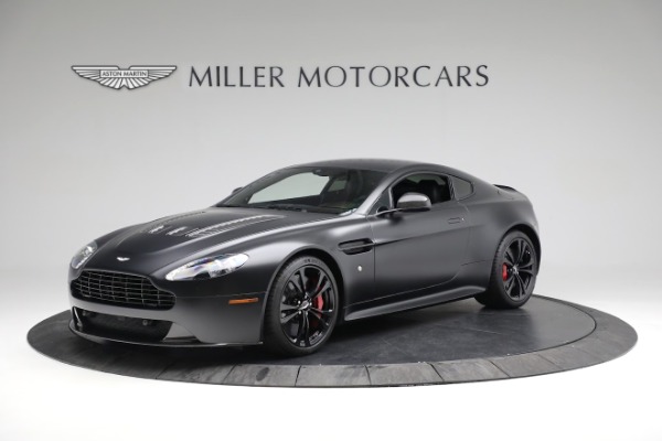 Used 2012 Aston Martin V12 Vantage Carbon Black for sale Sold at McLaren Greenwich in Greenwich CT 06830 1