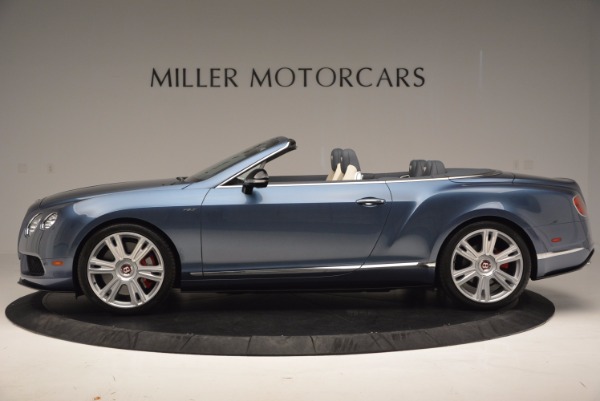 Used 2014 Bentley Continental GT V8 S Convertible for sale Sold at McLaren Greenwich in Greenwich CT 06830 3