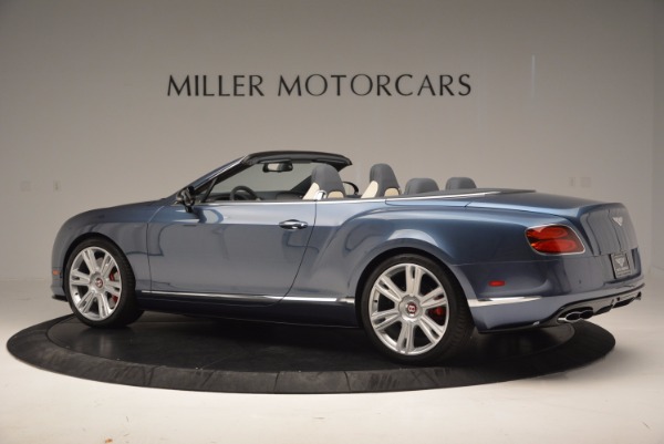 Used 2014 Bentley Continental GT V8 S Convertible for sale Sold at McLaren Greenwich in Greenwich CT 06830 4